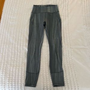 Green Tie Dye Lululemon Leggings